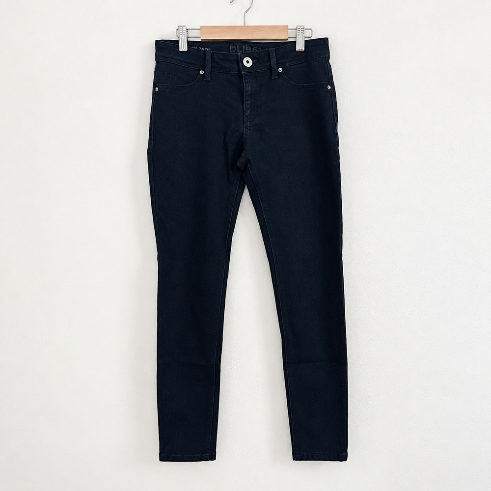 DL1961 Women's Emma Denim Legging Jegging Dark Blue Navy Stretch Jeans 26